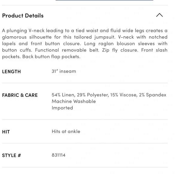 Ann Taylor tan Jumpsuit - Picture 4 of 4